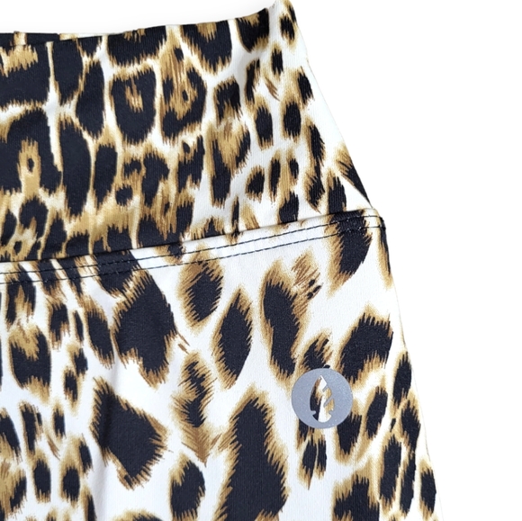 Dona Jo Flirty Skirt Skort Cheetah Print Tennis Skirt 3X - Picture 10 of 13